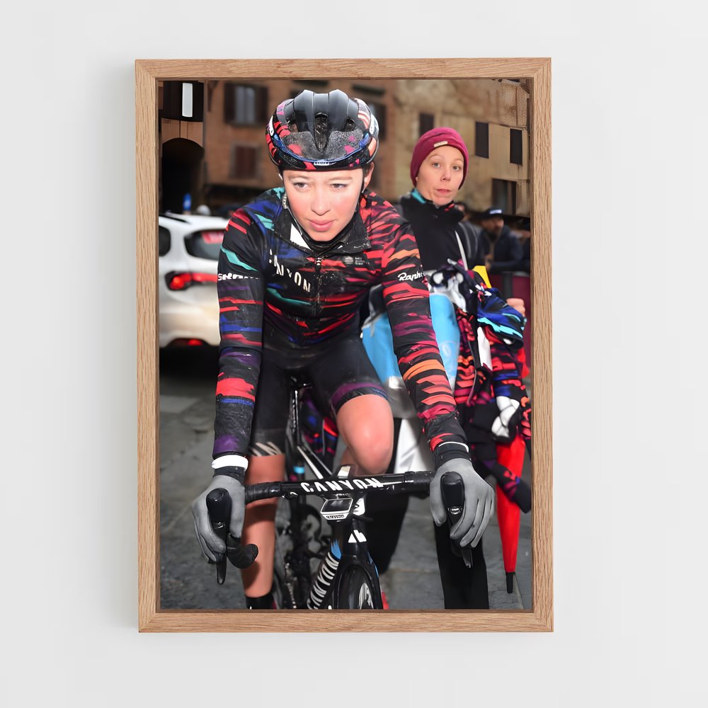 Poster Roues et Rêves – affiche Cyclisme (vue 4)